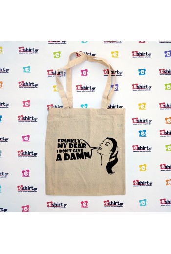 "Frankly My Dear" Cotton Bag
