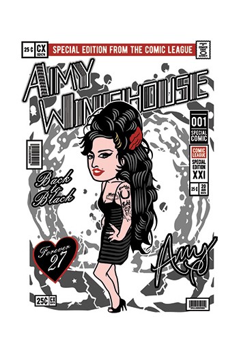 Back in black Amy Winehouse eshirt.gr
