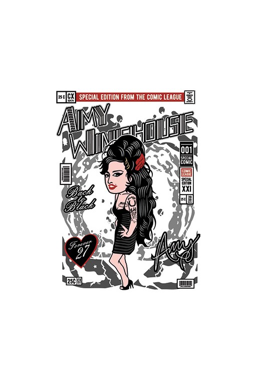 Back in black Amy Winehouse eshirt.gr
