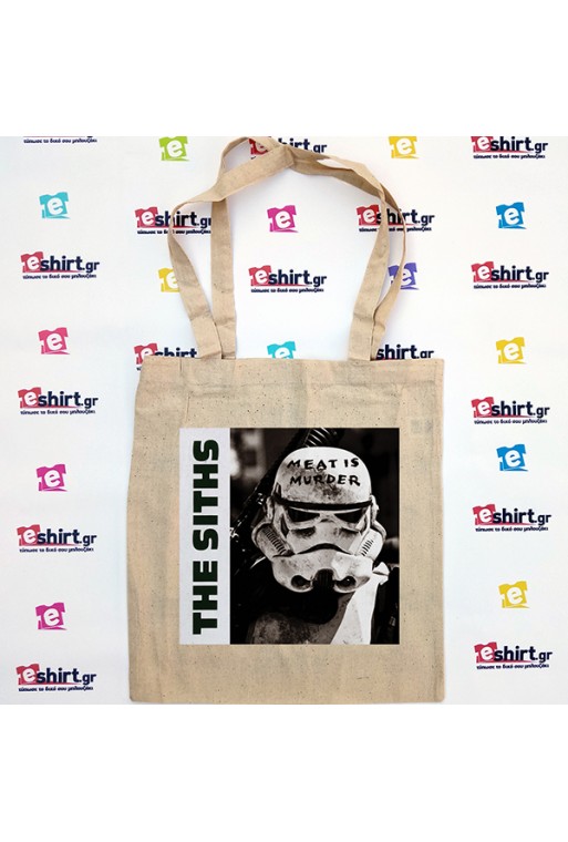 Tote Bag Pop Art Parody - The Smiths - MEAT IS MURDER