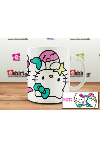 Hello Kitty Mug pisces zodiac sign