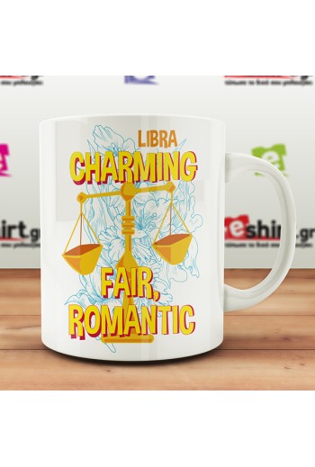 Ζυγός 🐱⚖️ / Libra cat mug – ισορροπία, γοητεία και γλύκα σε κάθε γουλιά ☕💫
