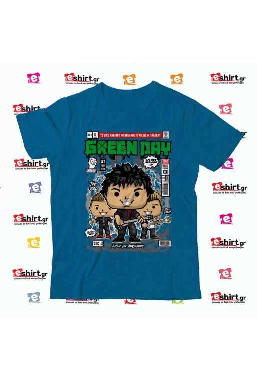 Μπλούζα Green Day σε στυλ εξωφύλλου comics