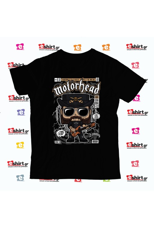 Μπλούζα Motorhead Lemmy σε στυλ εξωφύλλου comic των 80s