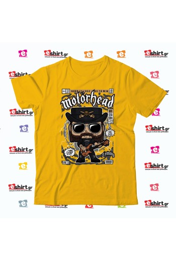 Lemmy Born to Lose Live to Win T-shirt in retro comic style