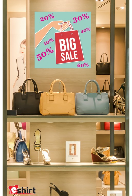Big Sale aftokollito me diafora pososta