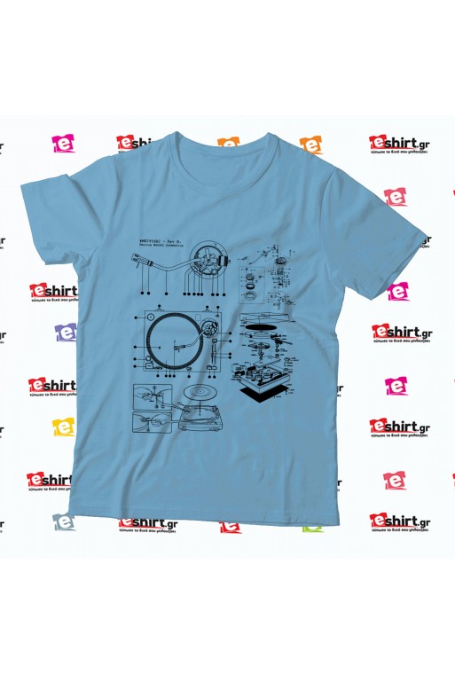 "Turntable Freaks". Δώρο για DJ. Πικάπ, βινύλιο, φανατικοί, μουσική.